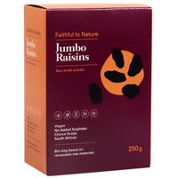 Faithful to Nature Jumbo Raisins